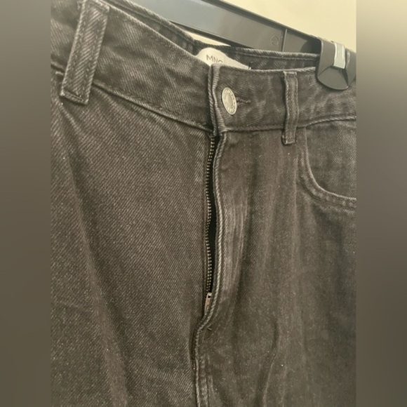 Mango High Rise Straight Leg Jeans - Picture 9 of 9